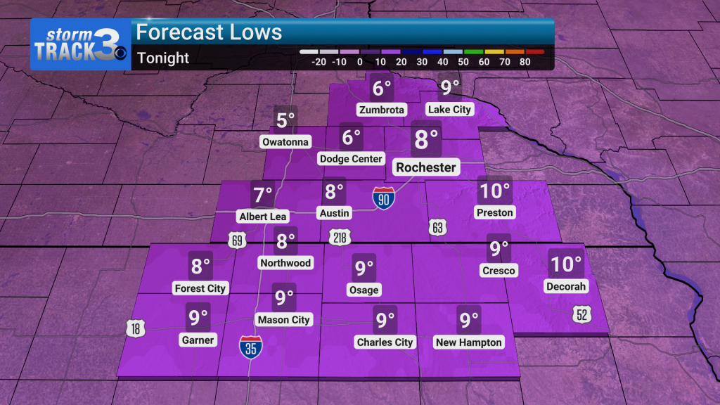 Bitter Cold Arrives, With Chances for Snow Developing | Forecast | kimt.com