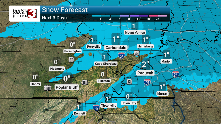 Wintry Mix Threat Tonight; Colder Temperatures Ahead | Forecast ...