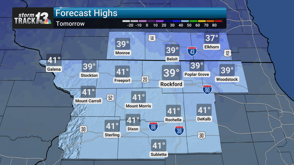 Mild Week Ahead with Some Shower Chances | Forecast And Conditions ...