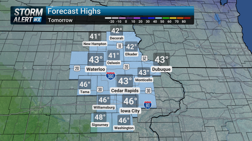 Mild Start to the Week with Warming Temps, Then Cooler Conditions with ...