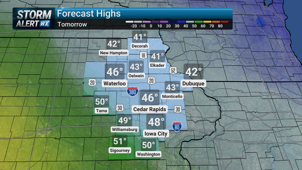 Milder Temperatures Ahead | Forecast | kwwl.com