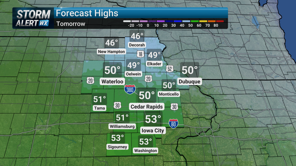 Temp Roller Coaster This Week | Forecast | kwwl.com