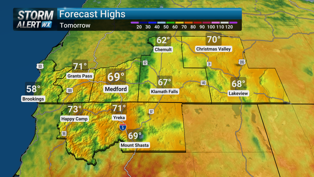 Mild Temperatures Continue | Forecast | kdrv.com