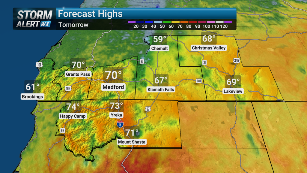 Warming Trend, Weekend Rain | Forecast | kdrv.com
