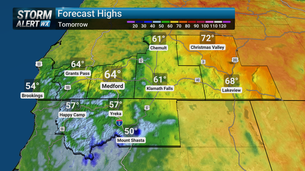 Temperatures Fluctuate, Showers Expected | Forecast | kdrv.com