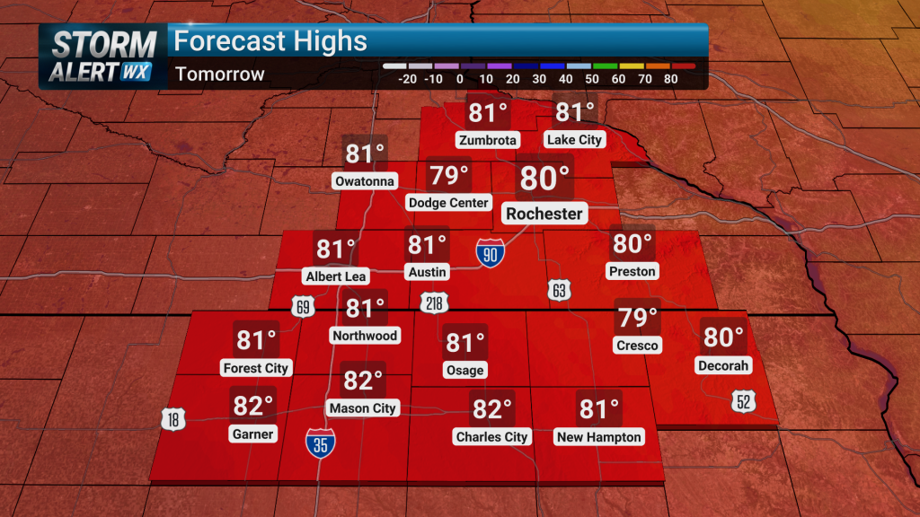 Warm Trend, Possible Storms Ahead | Forecast | kimt.com