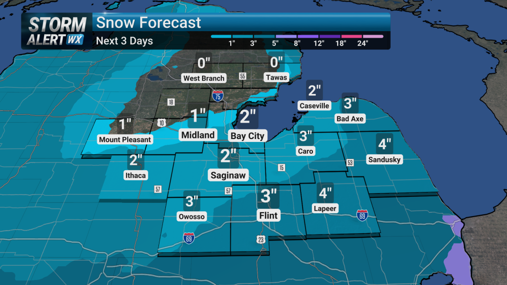 Light Snow Returns Sunday as Prolonged Cold Settles In | Forecast ...