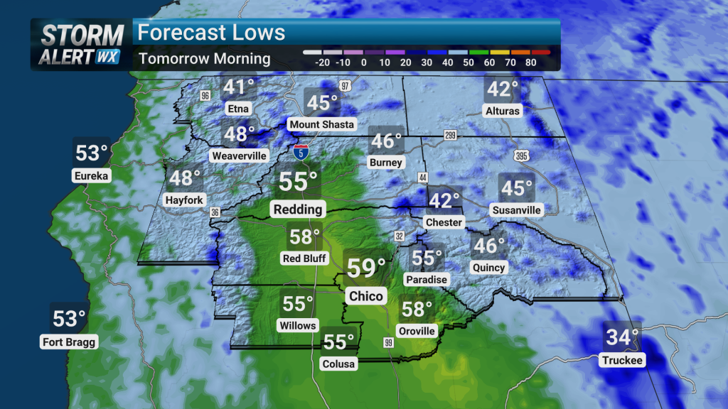Weather Update Example Warming Trend; Weekend Storms | Forecast | actionnewsnow.com