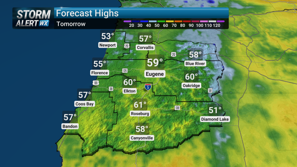 Cooler, Wet Pattern Emerges | Forecast | kezi.com