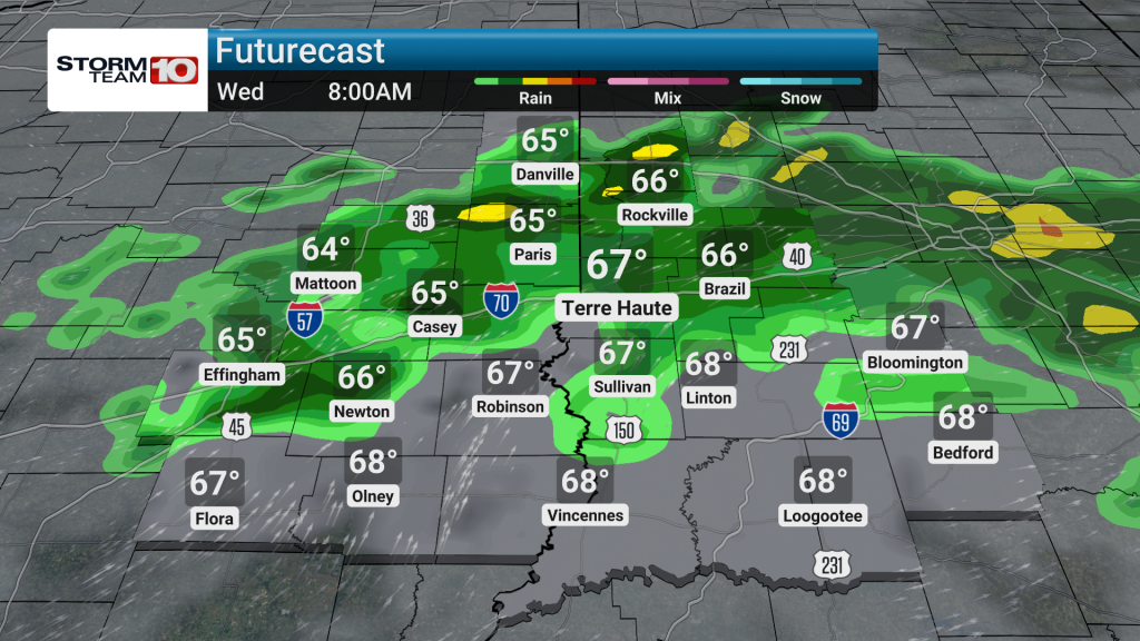 Storms, Flooding, Then Cold | Forecast | wthitv.com