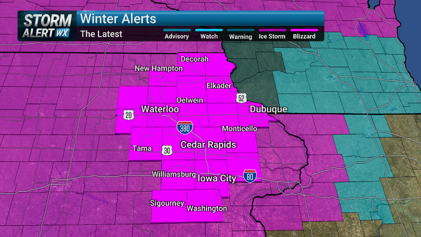 Dangerous Winter Storm Approaching, Blizzard Warning Issued | Forecast ...